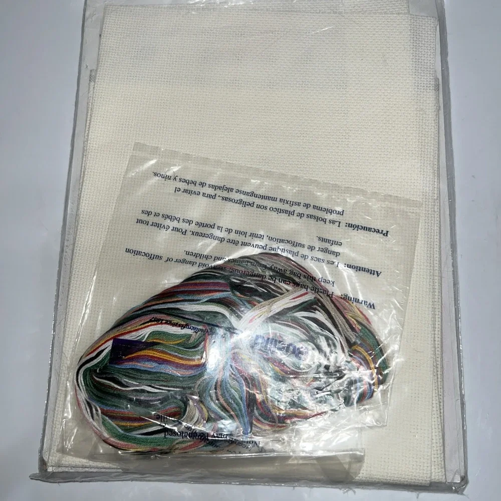 1995 Vintage Bucilla Counted Cross‎ Stitch Kit 41069 NEARER GOD'S HEART 11